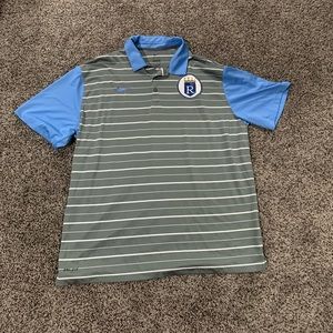 Nike KC Royals mens golf polo